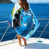 Abenteuer mit Mateo dem kleinen Bus Mikrofaser Strandtuch, Leicht und Schnelltrocknend, für Sommerreisen, Strand-Essential, Schwimmbad Outdoor