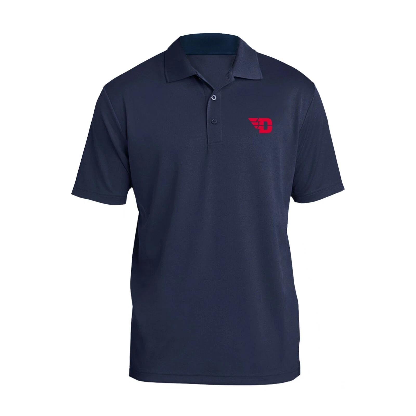 Dayton Flyers Primary Logo LC Polo - Navy 3XL