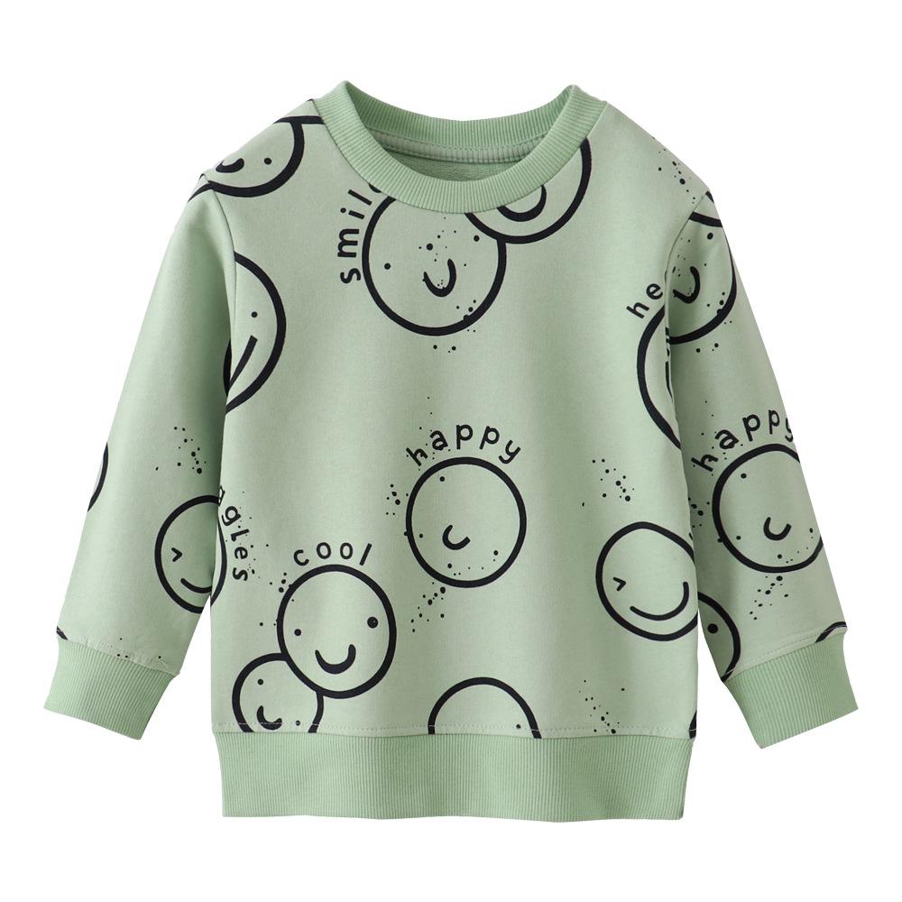Boys Long Sleeve Cartoon Knit Sweatshirt - Autumn European & American Style Kids Clothing 3T (100cm)