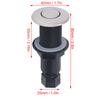 Garbage Disposal     Stainless Steel ABS Replacement Kitchen Food Waste Disposal     Hose Kit 1.5M