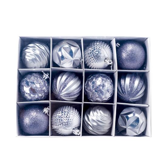 Christmas Hanging Balls Durable Exquisite Lightweight Xmas Baubles Ornaments Christmas Tree Party Home Hanging Decoration Christmas Decor Balls