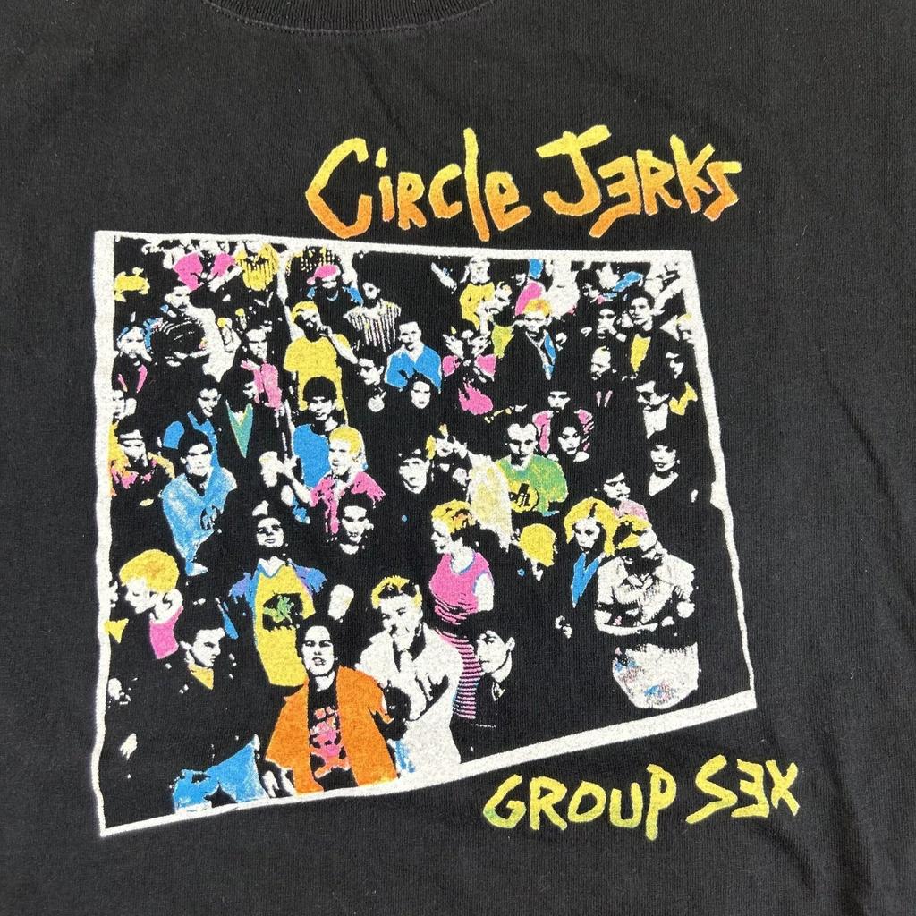 New Rare CIRCLE JERKS Short Sleeve Unisex S-5XL T-Shirt 8D124