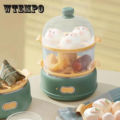 Egg Steamer Automatic Power-off Egg Steamer Egg Cooker Timing Household Multifunctional Low-power Breakfast Machine