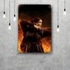 Katniss Everdeen Game Vintage Metal Tin Signs Posters Decor Retro Metal Plaque Wall Art Decor for Garage Bar