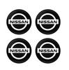 ABP3  56mm Aluminum Alloy Car Wheel Center Decal Hub Sticker For Nissan X-trail Qashqai Note Juke leaf Sentra Patrol Car Styling
