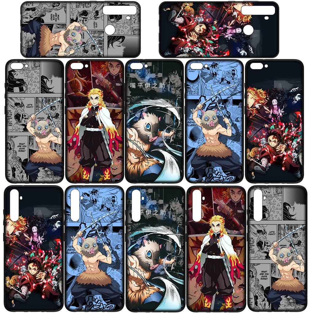 Phone Case for Samsung Galaxy S25 S23 S22 S24 Ultra FE S8 A05 A06 A15 A16 A36 A37 A35 A54 A55 A56 A57 A25 A26 A53 Hashibira Inosuke Demon Slayer Cover