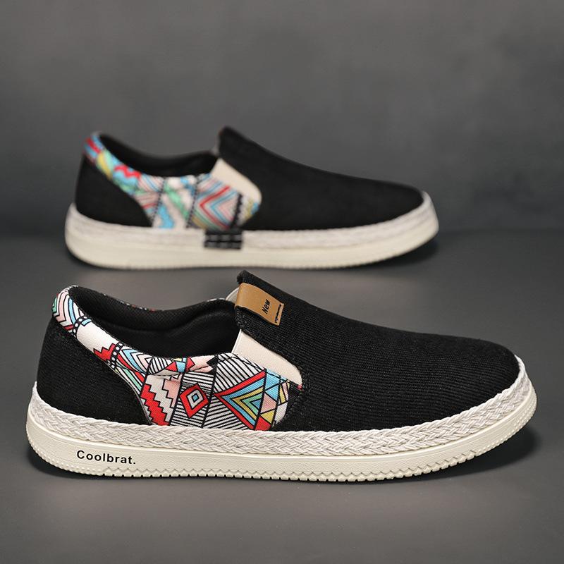 Old Beijing cloth shoes men's non-slip and wear-resistant work labor insurance shoes casual and breathable lightweight large-size cloth shoes