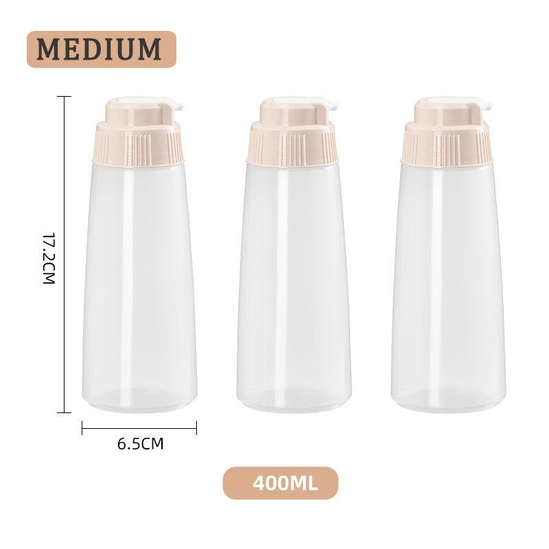 Leakproof Squeeze Sauce Bottle Cross Silicone Valve Condiment Bottle Kitchen Dispenser for Salad Ketchup