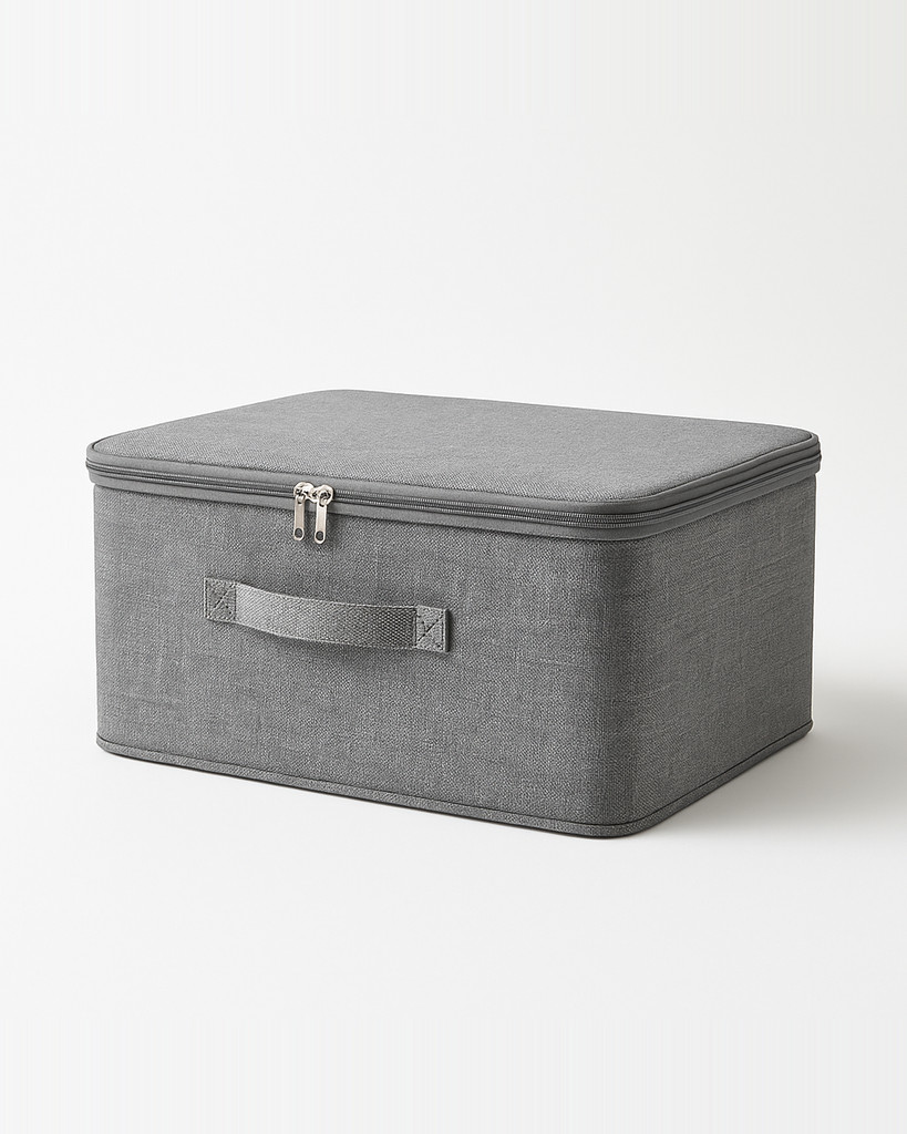 1pc Modern Stackable Waterproof Storage Box with Multiple Uses, Large Capacity Storage Box, Extra Large Storage Basket, Household Organize Tool
