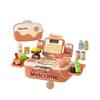 Cash Register Interactive Toy For Kids Simulated Checkout Counter Pretend Play Toys With Lights And Music Gifts For Boys Girls
