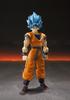 TAMASHII NATIONS TAMASHII NATIONS Dragon Ball Super Saiyan God Super Saiyan Son Goku Ungefähr 140 mm große, bemalte, bewegliche Figur SHFiguarts -Super-