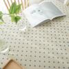 Modern French Country Rectangular Tablecloth Cotton Linen Floral Decor For Dining Room