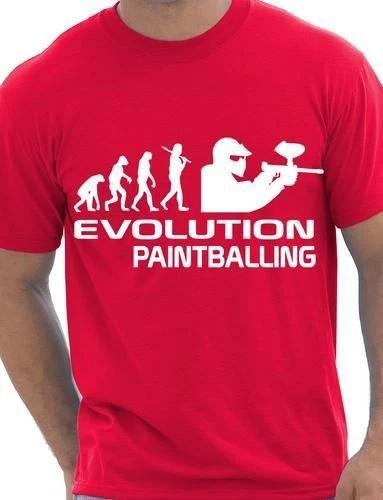 Evolution Of Paintballing Mens T Shirt Gift Size S-XXL 2XL