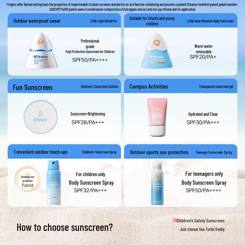 Hi!papa Baby Sunscreen Gel SPF30
