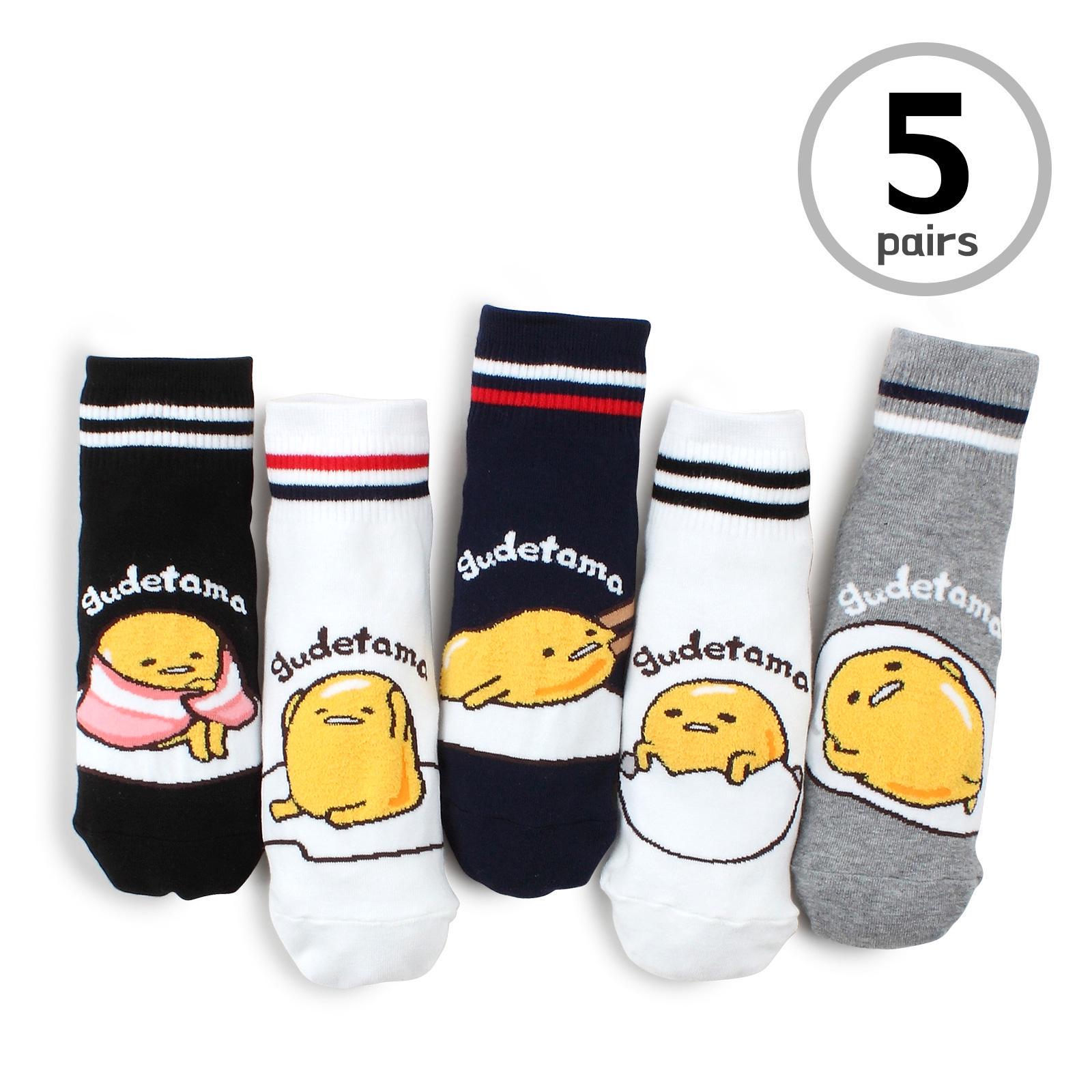 

(5 пар) носки Gudetama Official Lowcut WD15