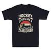 Hockey Gives Me A Zamboner Funny Hockey Lover Gift Vintage Unisexs Cotton Tshirt