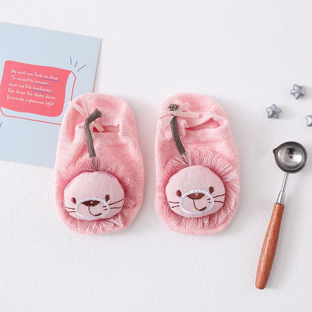 Neugeborene Baby Cartoon Neugeborene Baby Mädchen Jungen Anti-Rutsch-Socken Slipper Schuhe Stiefel