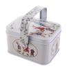 Tinplate Small With Lids Suitcase For Wedding Candy Cookie Gift Box Storage Box Storage Can Organizer Box