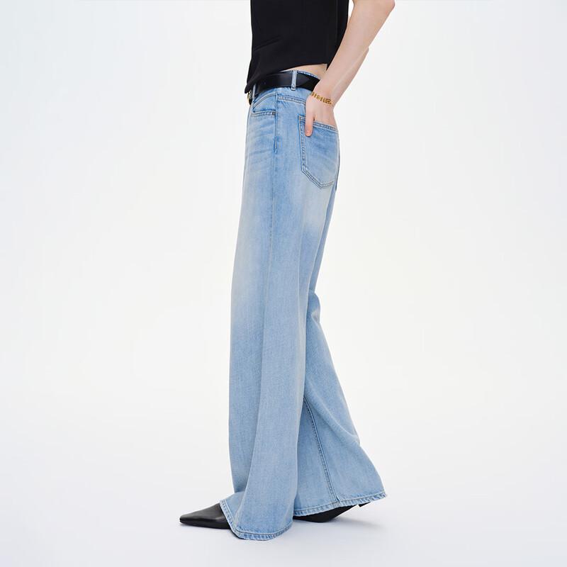 GIOVANNI VALENTINO Women's Wide-Leg Straight Jeans