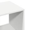 Vidaxl Cabinet, White, 80X40X110 Cm, Wood-based Material