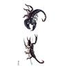 3D Spider Scorpion Temporary Tattoo Stickers Halloween Fake Tattoo Body Art