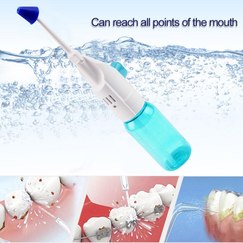Oral Irrigator Cordless Water Flosser Portable Water Dental Flosser Water Teeth Cleaner for Home Travel