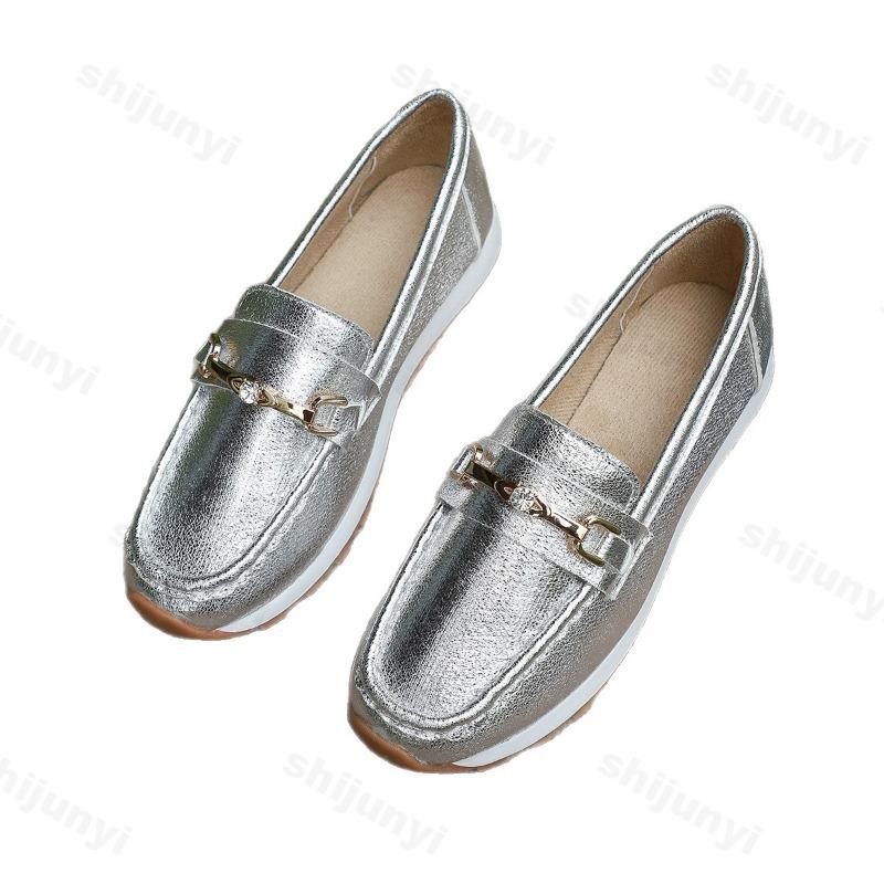 Fashion 2025 Autumn New Retro Fahion Casual Shallow Mouth Thick Soled Single Shoes for Women Comfortable Non Slip Chunky Loafers Shoes