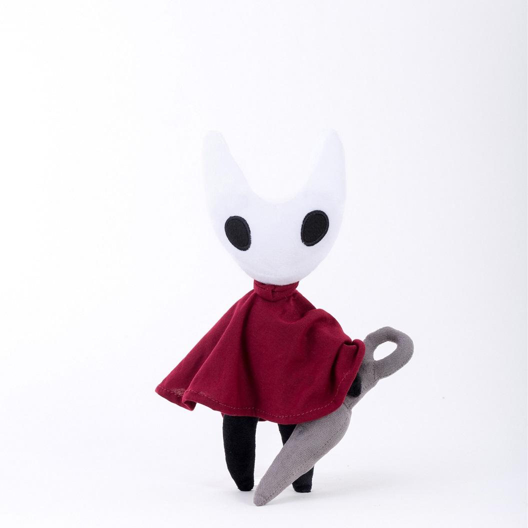 Hollow Knight Pluche Speelgoed Spel Hollow Knight Knuffeldierpluche Poppen Speelgoed voor Kinderen Verjaardag Vakantie Voor Jongens Paasgeschenk 25cm-28cm