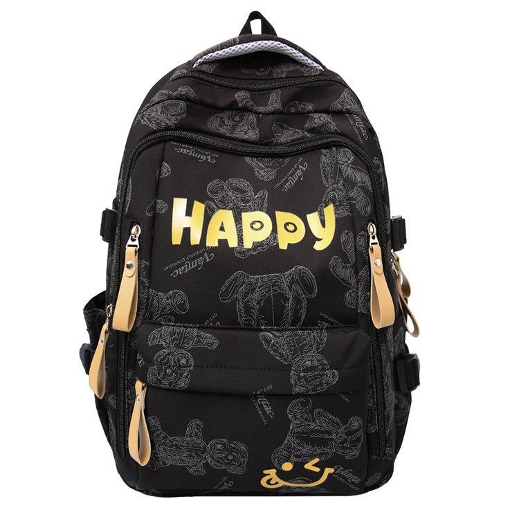 Schoolbag Japanese high-value ins style campus schoolbag lightweight and versatile large-capacity junior and high school student travel backpack