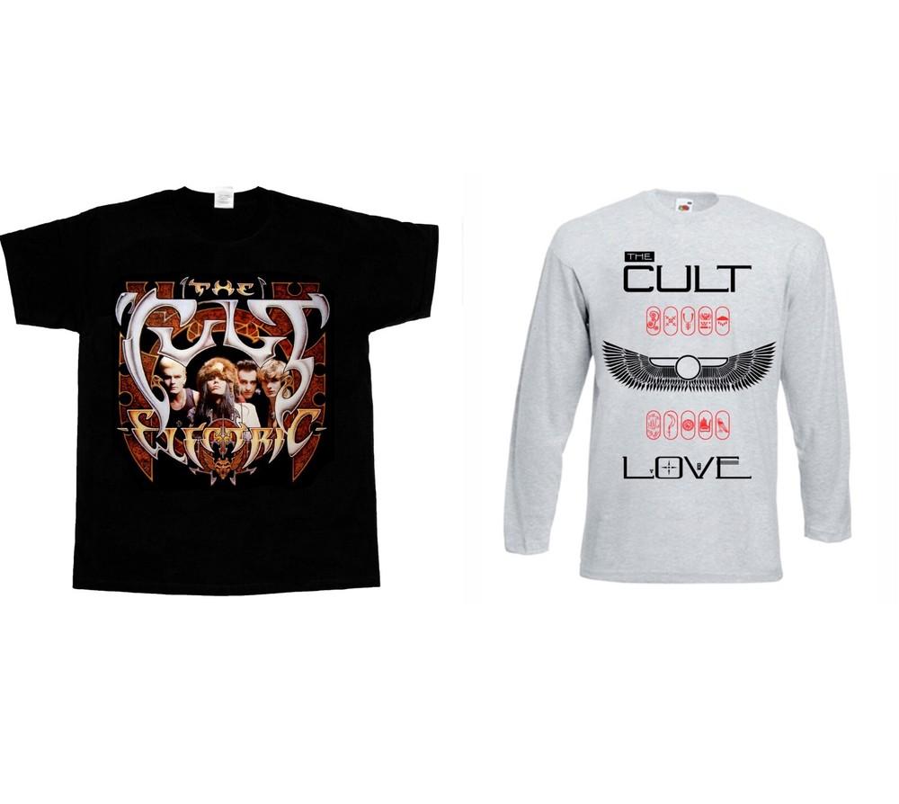 THE CULT LOVE electric HARD HEAVY GOTH NEW GRAY BKACK TSHIRT Unisex T-Shirt XXXXL