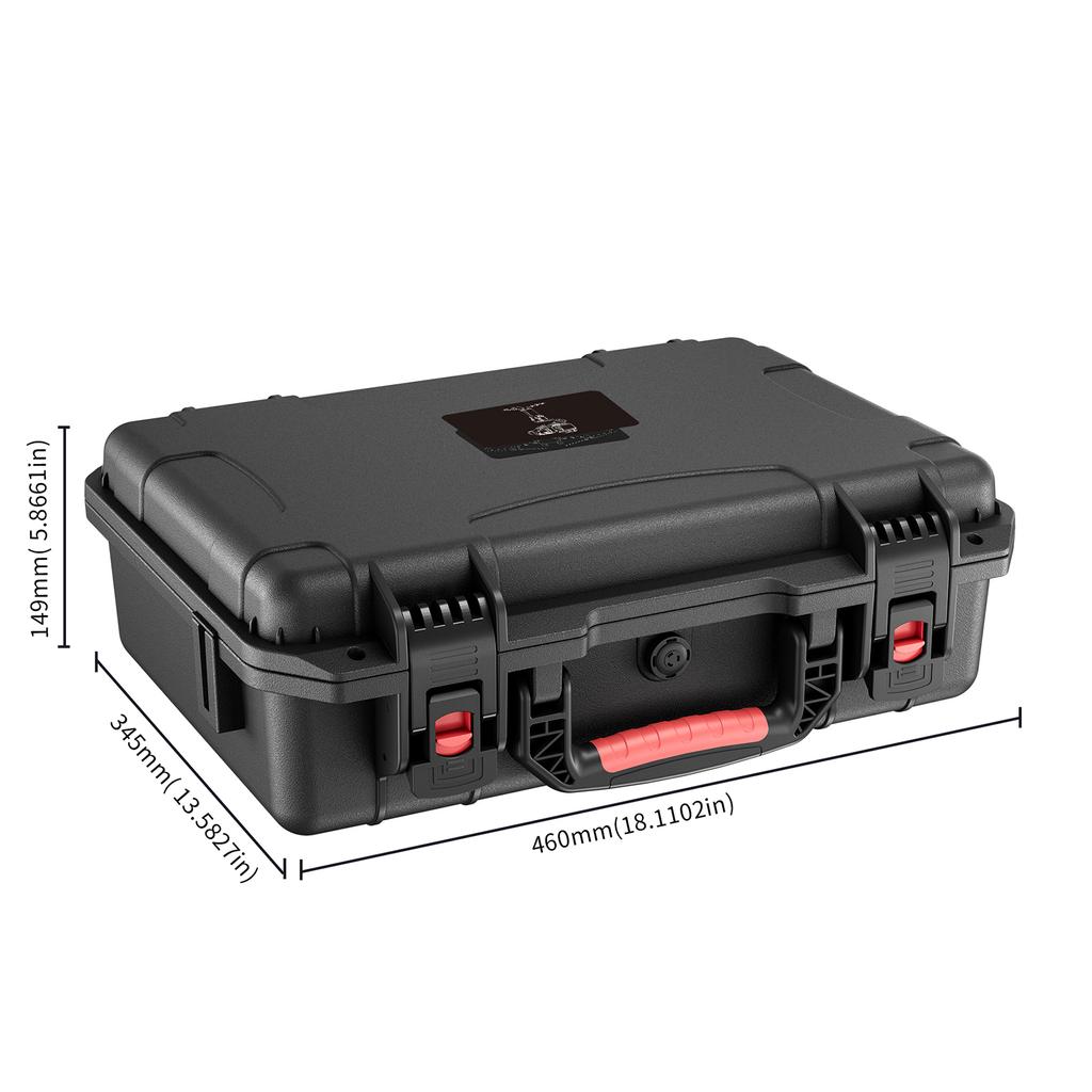 STARTRC Portable Storage Box Travel Hardshell Carrying Case with Top Carry Handle Shoulder Strap Shock Proof Waterproof