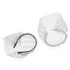 Breathable Face Veil Hairband Bridal Shower Hairhoop Head Accessory with Pearls Decors for Special Occasion Formal Outfit