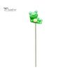 Miniature Frog Figurines for Plants Garden Stakes, Waterproof Resin Ornaments, Cute Figurines, Succulents Whimsical Set Pots Decoration Potted