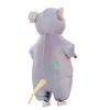 Disfraz Inflable de Ratón para Adulto Disfraz de Cosplay de Ratón Rata Hinchable Divertido Disfraz de Cosplay para Fiesta de Halloween Carnaval Traje