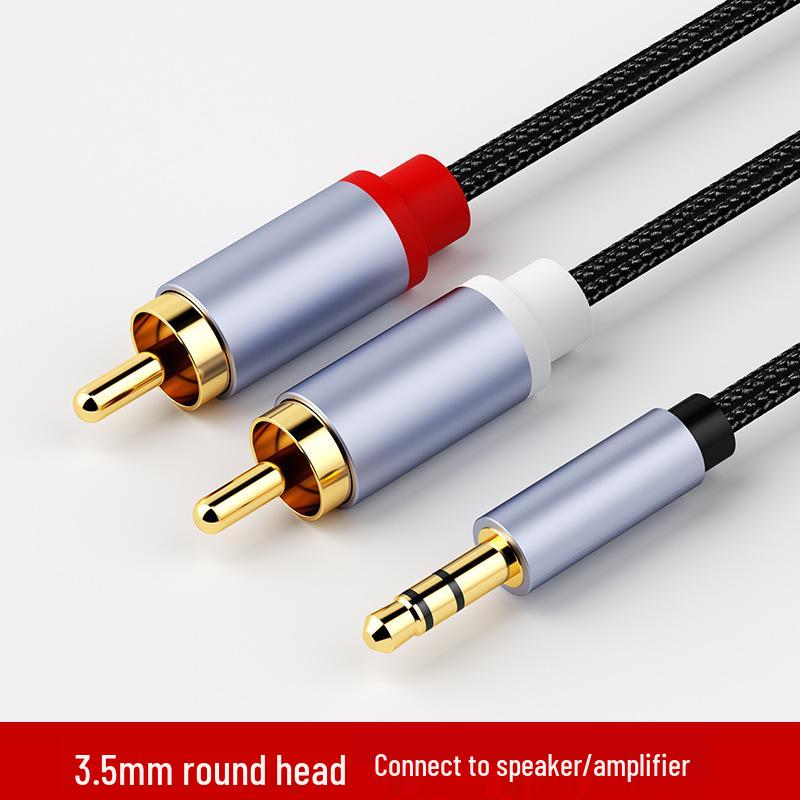 3.5mm to Dual RCA Audio Cable for Phone to Amplifier/Computer Connection