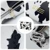 Milk Pattern Toiletry Bags, Makeup Travel Bag, Waterproof Portable Pu Toiletry Bag With Zipper - DD0
