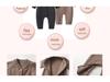 Autumn/Winter Korean Style Unisex Baby Knit Onesie - Solid Color Warm Sweater Romper