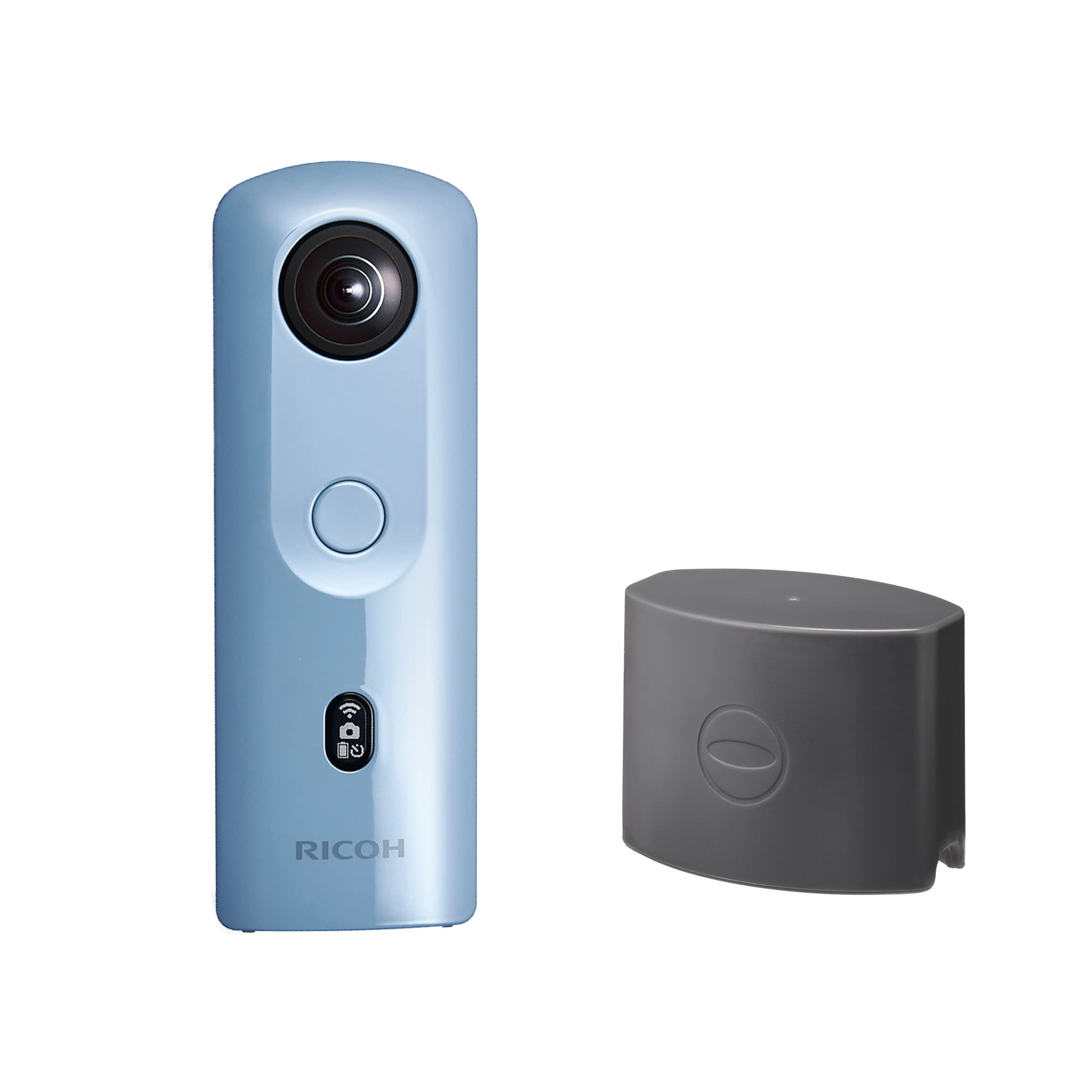 

RICOH THETA SC2 BLUE Blue 360 degree camera lens cap set + TL-1