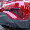 For Toyota CHR C-HR 2016 2017 2018 19 20   ABS red  front Rear Fog Light Foglight Lamp Cover Trim Foglamp Reflector sticker