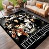 Michael Jackson Print Rug, Washable Floor Carpet, For Entryway Dorm Laundry Room Office Study, Home Decor Birthday Christmas Gift