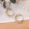 925 Silver Needle French Pearl Earrings, 2022 Trend: Socialite Style, Elegant Simple Studs, Fashion Jewelry