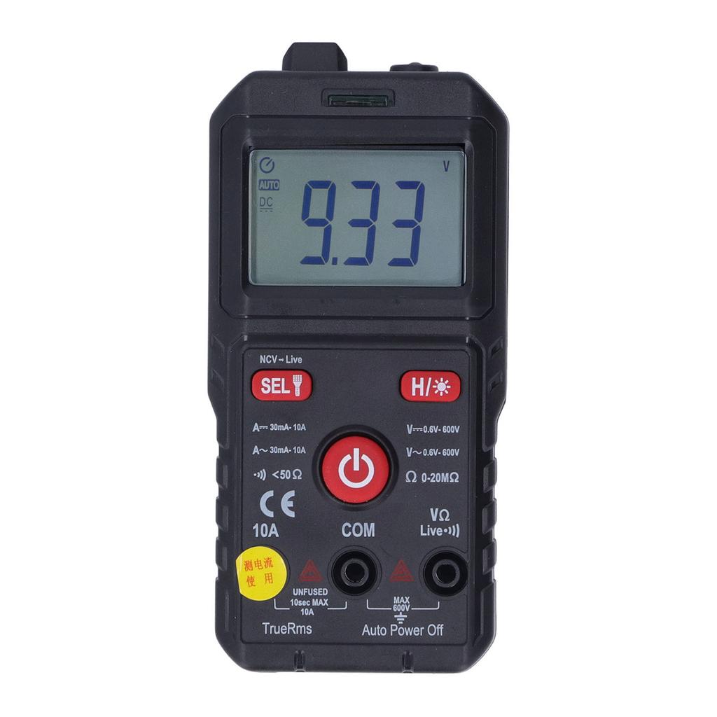 Digital Multimeter Accurate Measurement Quick Response Portable Electrician Meter Voltmeter