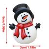 Pack of 4 Christmas Snowman Knob Covers Cabinet Knob Decorations Set for Festival Cabinet Decoration In Kitchen & Bedroom