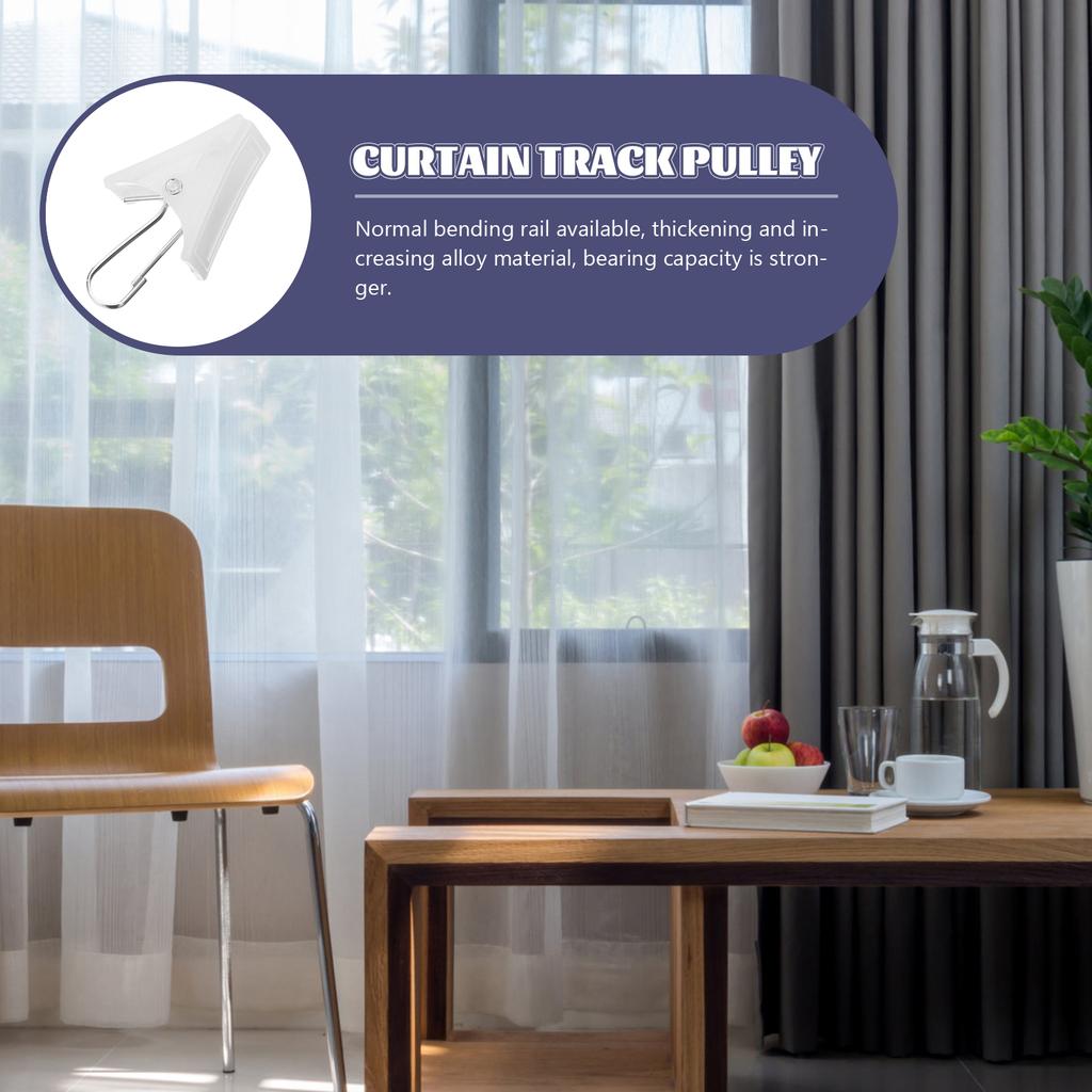 20 sztuk Białe Plastikowe Uchwyty do Zamykania Mocne Mini Klipsy do Skarpetek, Czapki, Bielizny Dekoracyjne Haczyki do Zasłon z Wieszakami Łóżko Prysznic