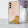 Animation Funny G-G-Garfields C-Cat-T Phone Case For Samsung Galaxy A73,A72,A71,A70,A53,A52,A51,Others Soft Black Shell