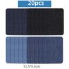 1Set 20PCS Fabric Iron On Patches DIY Appliques Elbow Patches Repair Pants For Jean Clothing And Jean Pants Apparel Stickers