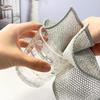 Thickened Absorbent Lint-Free Dishcloths with Gold & Silver Threads for Cleaning Glass