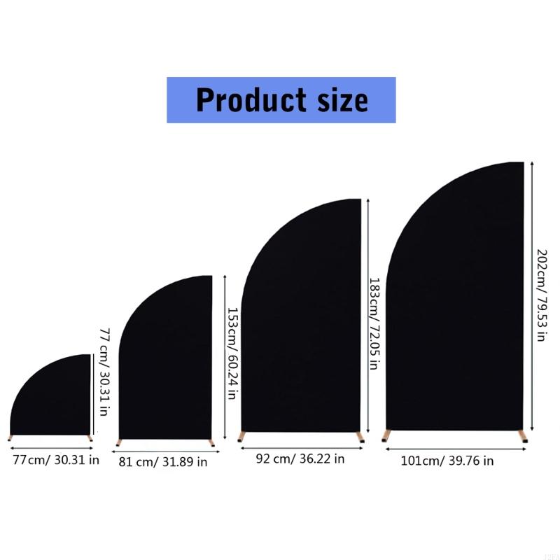 Decorative Spandex Arch Cover for Wedding Banquets and Parties Backdrop Cloth