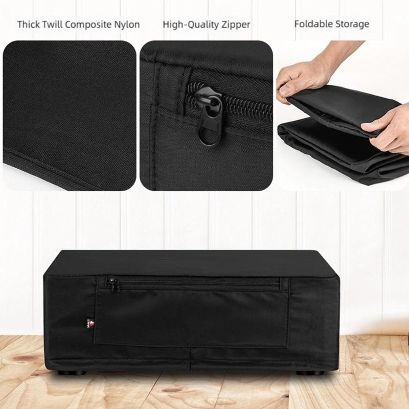 Protective Dust Sleeve for Sound Receivers Perfectly Fit with Side Pocket for Accessory Storage Cover Protector