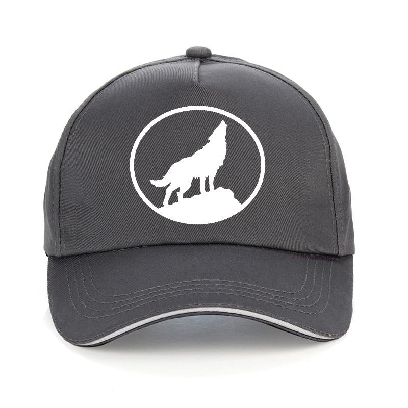 animal Wolf Baseball caps Unisex Casual outdoor adjustable hip hop Golf snapback hat bone